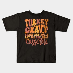 Thanksgiving Turkey,Funny Men Women Thanksgiving,Dabbing Turkey,Autumn Fall Kids T-Shirt